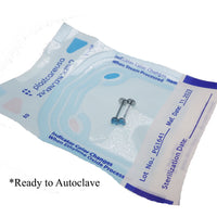 20g Threadless Push Fit AB Rainbow Earrings