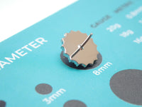 Moss Agate Threadless  Mandala