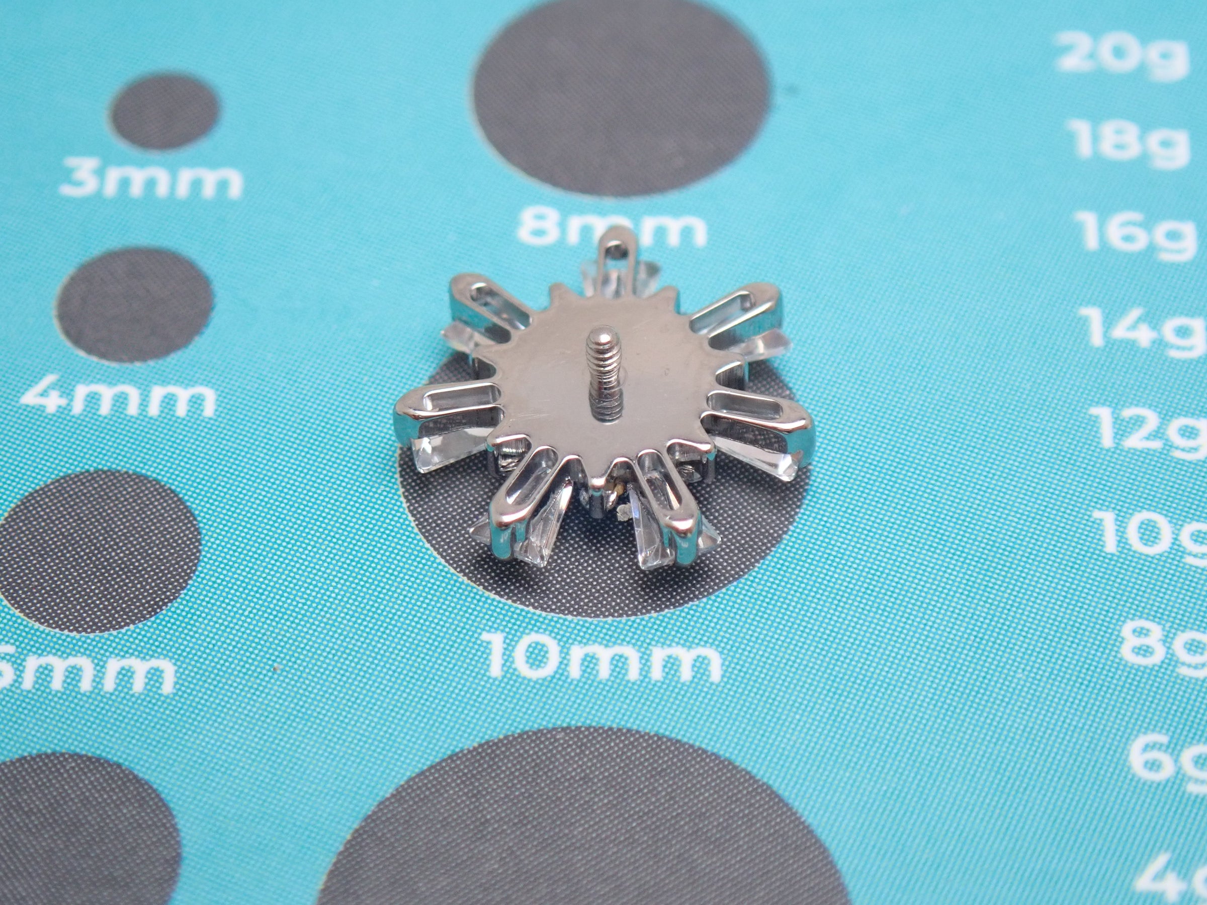 Aurora opal Flower Cluster 0.9mm