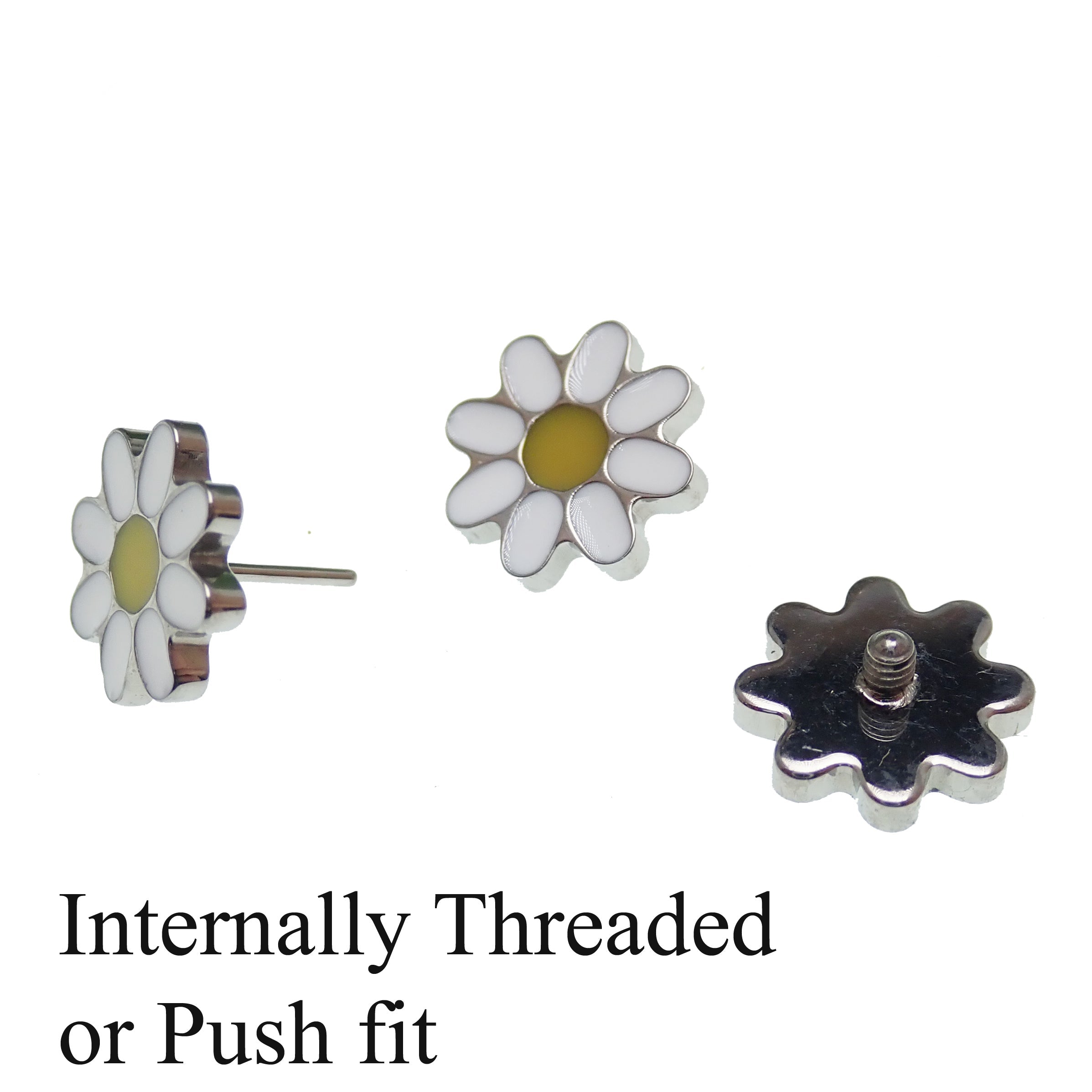 Internally Threaded or push fit  Daisy 0.9 /1.2mm