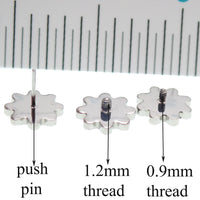 Internally Threaded or push fit  Daisy 0.9 /1.2mm