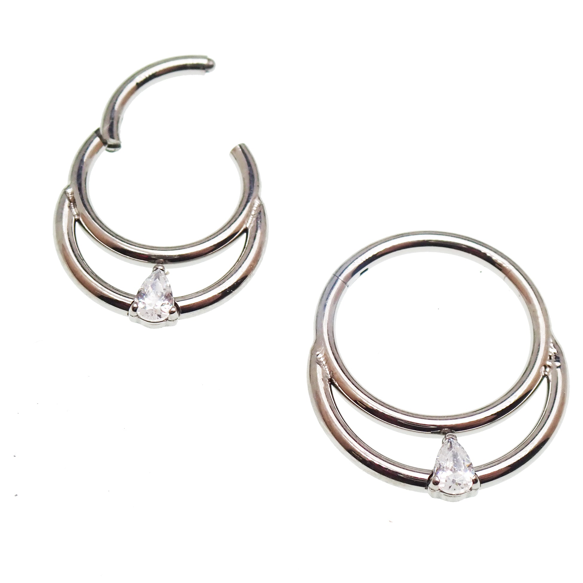 16g Double Row Titanium Clicker