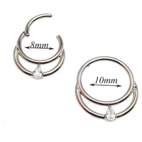 16g Double Row Titanium Clicker