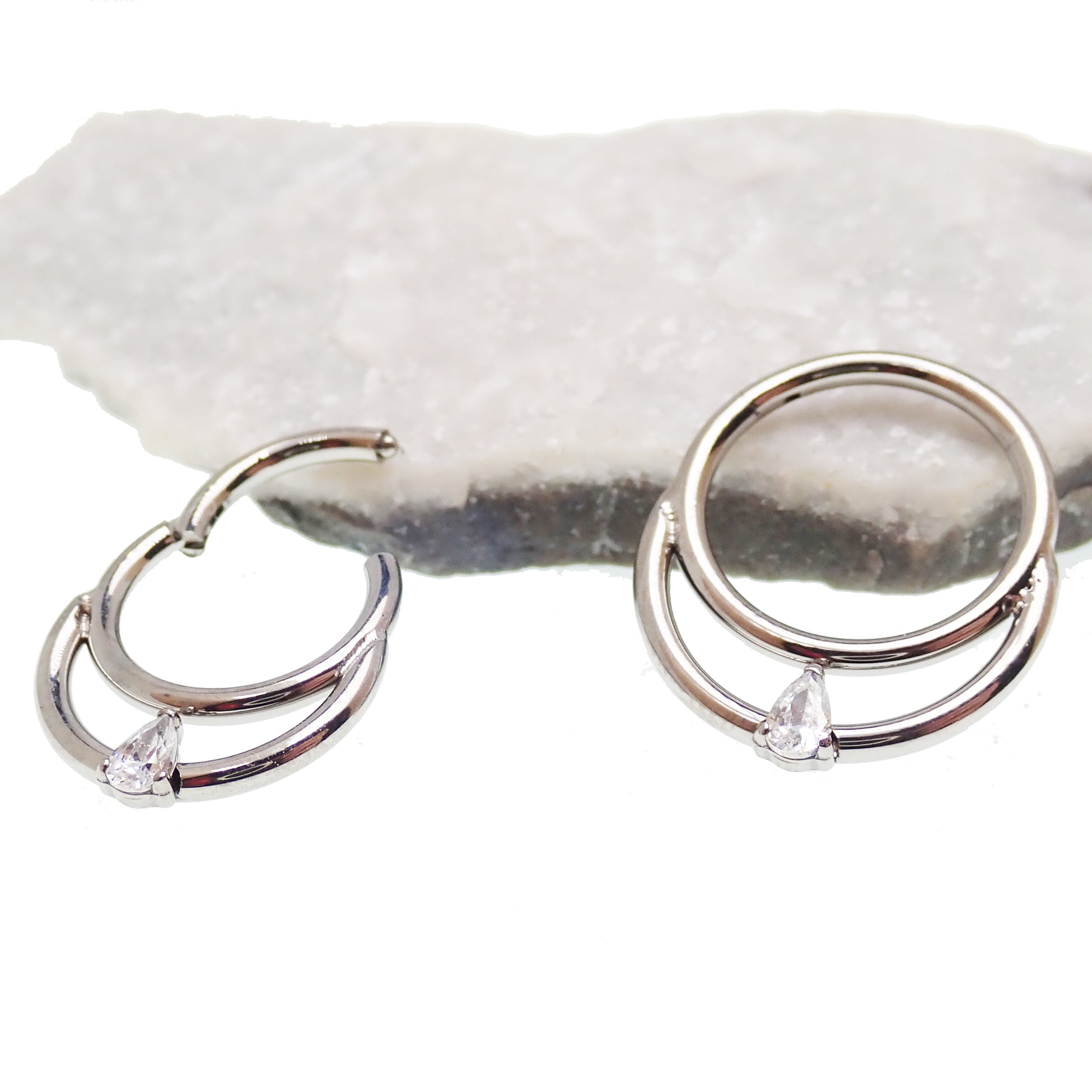 16g Double Row Titanium Clicker