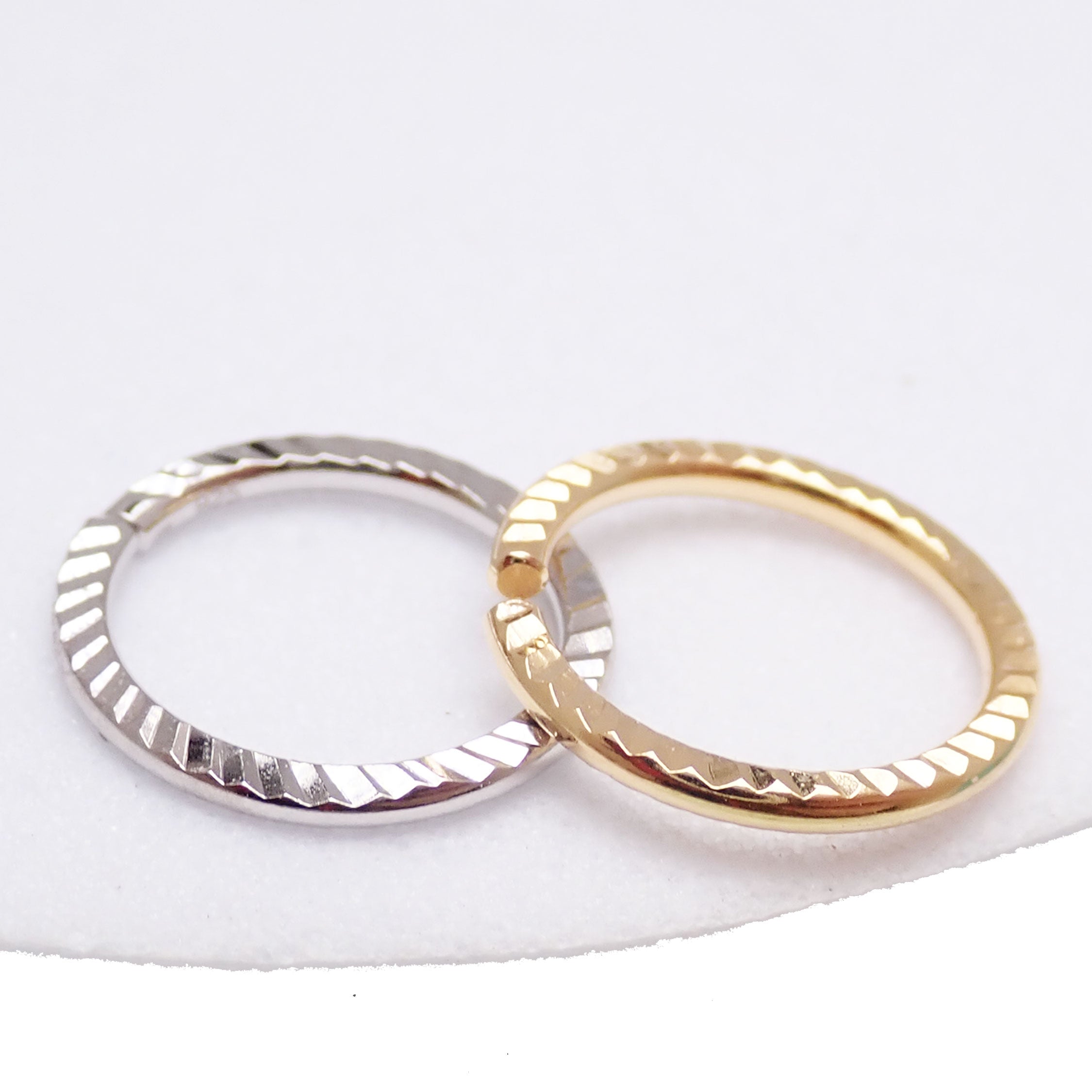 Sterling Silver 20G Nose Hoop Ring – 7mm