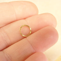 Sterling Silver 20G Nose Hoop Ring – 7mm