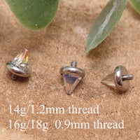 Swarovski Cone  0.9/1.2mm thread