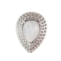 Threadless Beaded  Teardrops