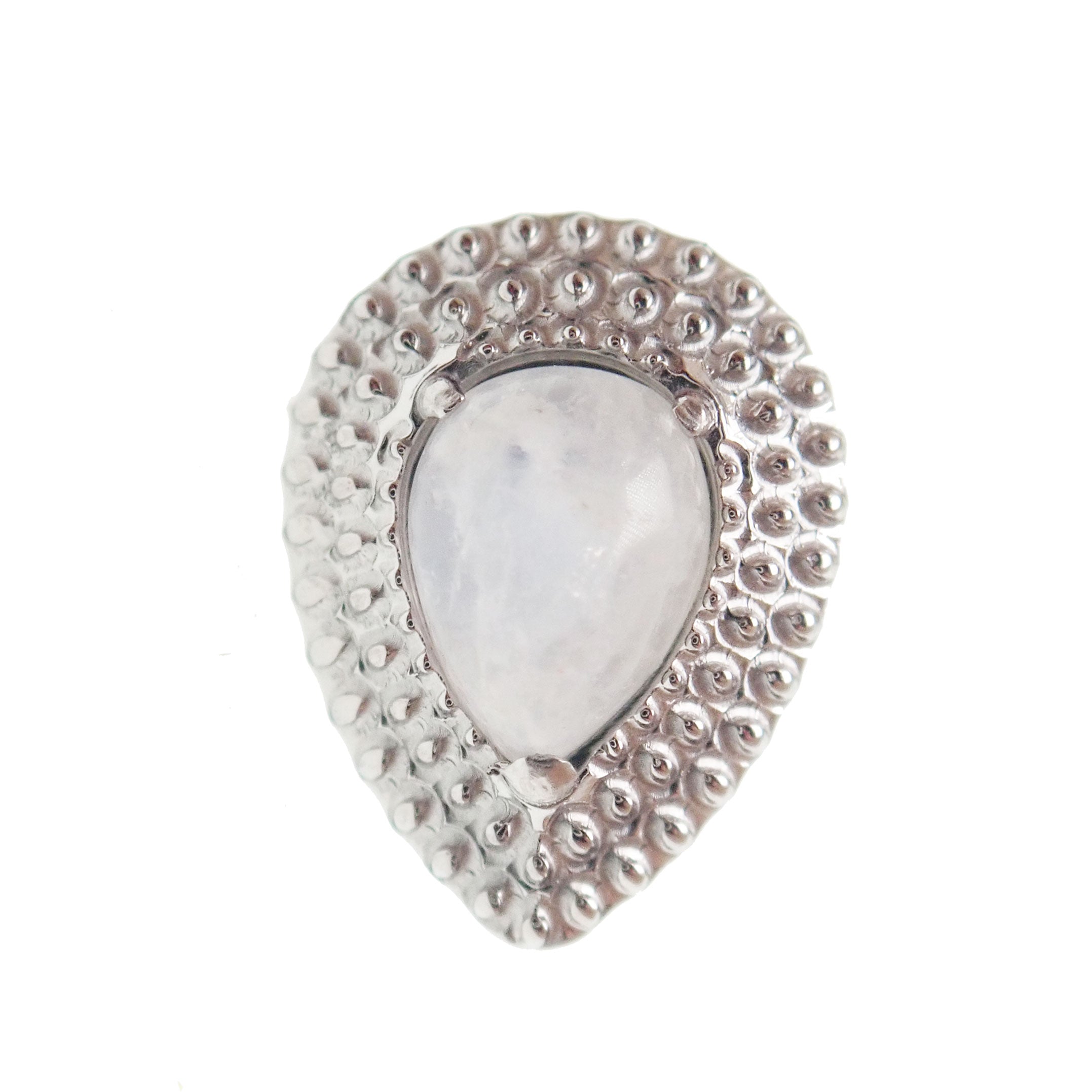 Threadless Beaded  Teardrops