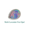 Internally Threaded Opal Bezel Teardrop 1.2mm