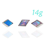 Internally Threaded Bezel Opal Top (1.2mm)