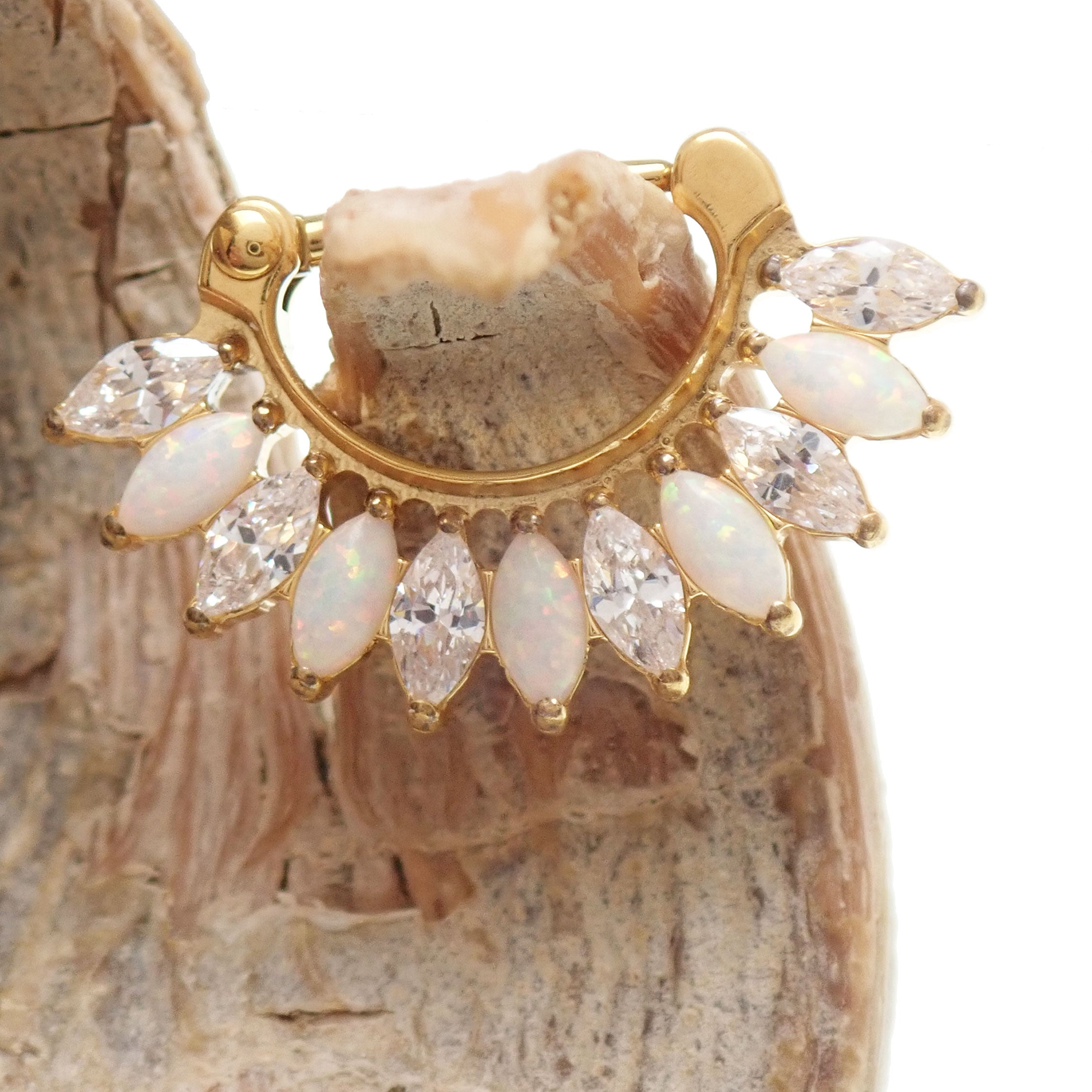 16g PVD titanium 7mm Clicker