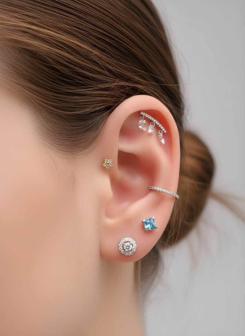Threadless Arch Helix Cluster