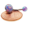 8mm Opal disc Belly curve 8/10/12mm