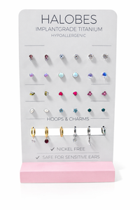 Halobes Earring Display EMPTY - magpie body jewelry
