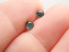 Moss Agate 4mm Titanium  Earrings