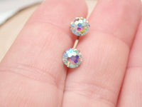 CZ Mermaid Titanium  Earrings