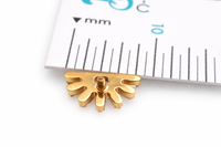 Titanium Sunburst CZ marquise 0.9mm internally Threaded - magpie body jewelry