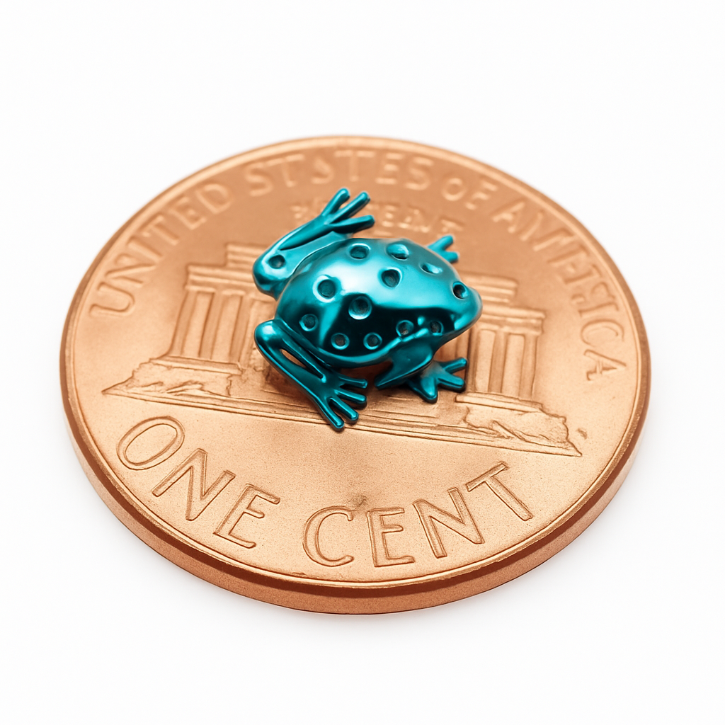 0.9mm Thread Titanium Frog