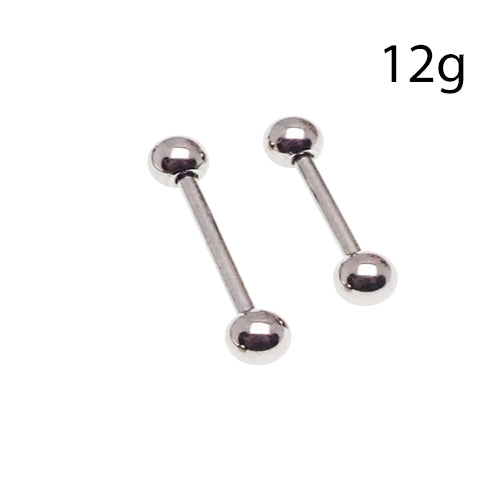 Internally Threaded Titanium Barbell 12g