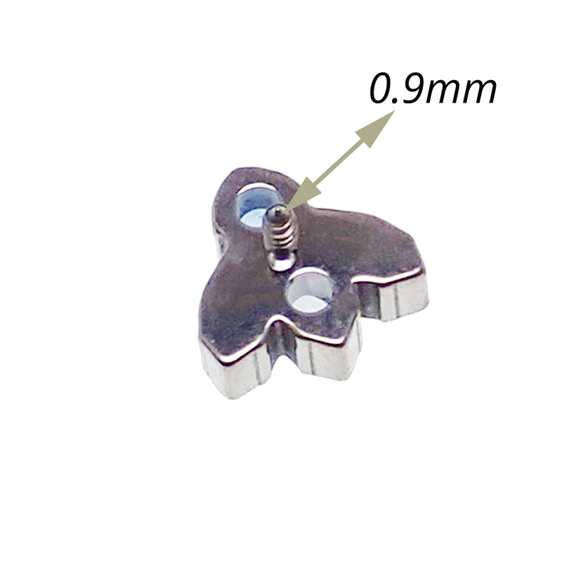 Internally threaded Cute Bug  0.9mm/1.2mm