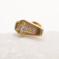 Coffin CZ Cross 0.9mm/1.2mm thread
