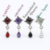 Internally threaded Natural Stone Drop 0.9