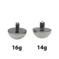 Dome half ball attachment 0.9 /1.2mm