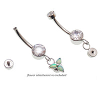 14g Titanium  Belly Ring add your own design