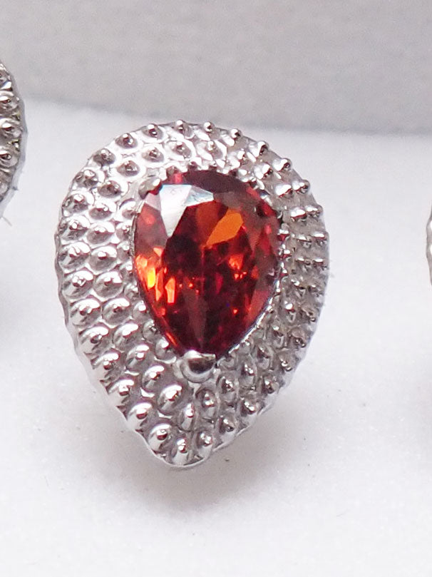 Threadless Beaded  Teardrops