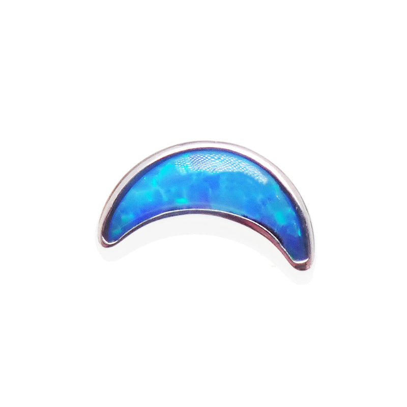 Internally Threaded Opal Moon 0.9mm Thread