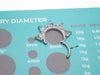 Moon Stone Titanium Clicker 16g-8mm