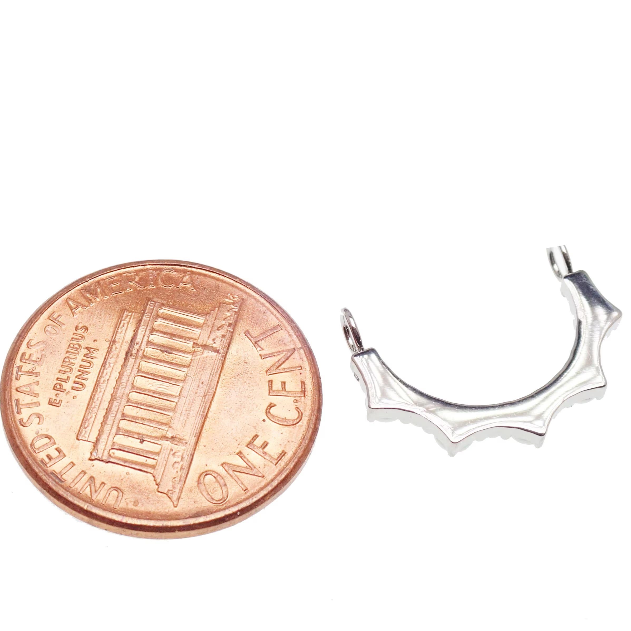 Titanium Nipple Shields add to Barbell PAIR