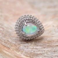 Implant Titanium Opalite Teardrop- Internally Threaded 0.9mm