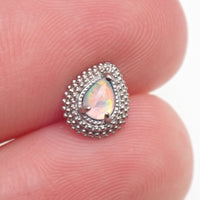 Implant Titanium Opalite Teardrop- Internally Threaded 0.9mm