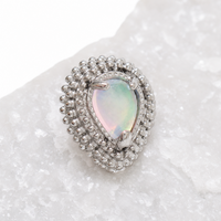 Implant Titanium Opalite Teardrop- Internally Threaded 0.9mm
