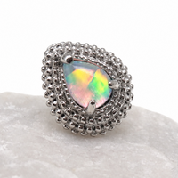 Implant Titanium Opalite Teardrop- Internally Threaded 0.9mm