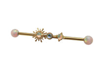 peach-industrial ear piercings 
