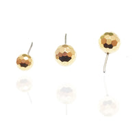 PVD GOLD Push Pin GEO Ball 3/4/5mm