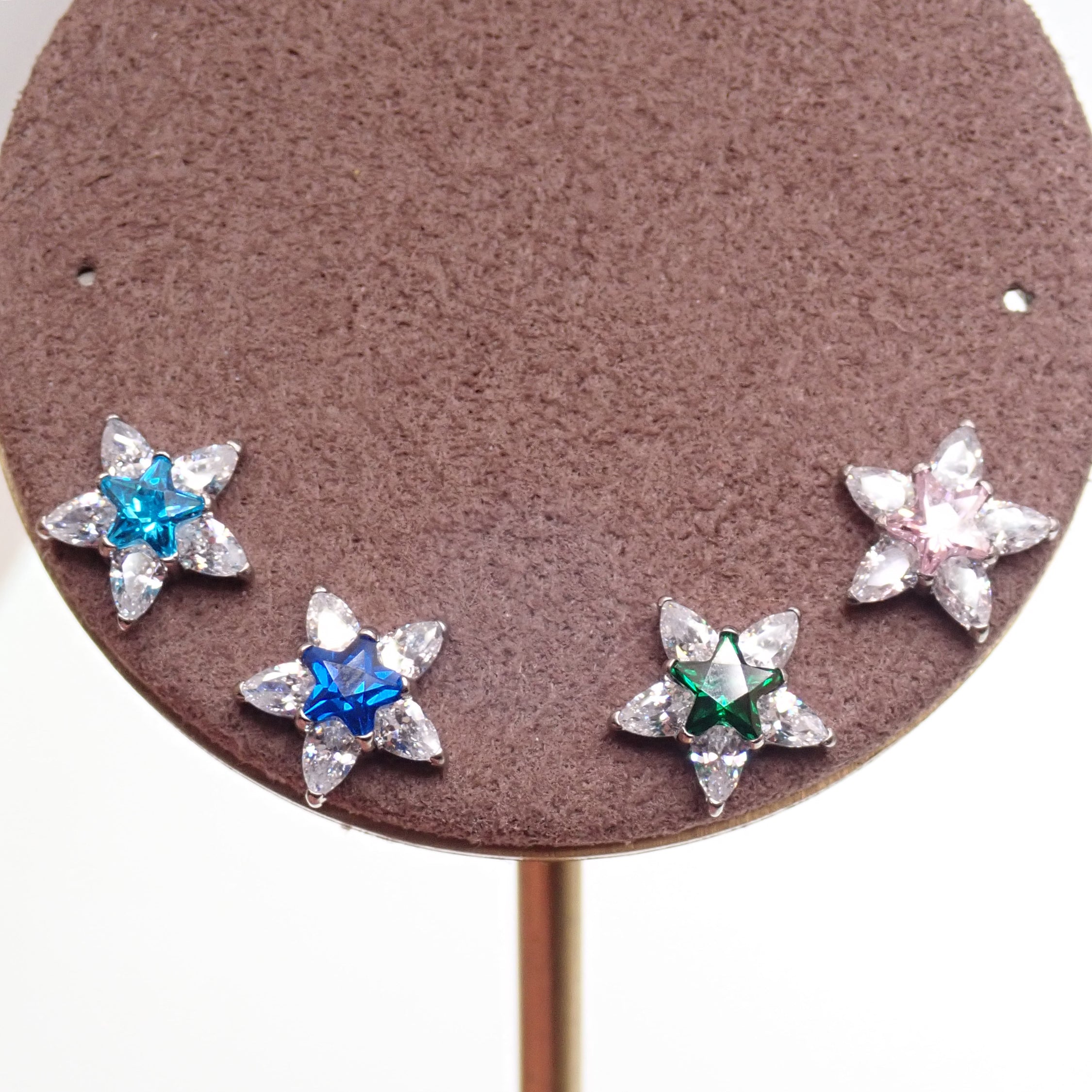 CZ Star Dermal Top, 14g (1.2mm thread)
