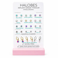Implant Titanium Earrings Starter Display Sugarplum Collection