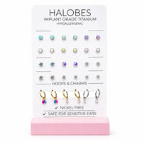 Implant Titanium Earrings Starter Display Sugarplum Collection