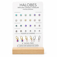 Implant Titanium Earrings Starter Display Sugarplum Collection