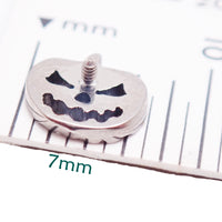 Pumpkin Internally Threaded teardrop 0.9mm