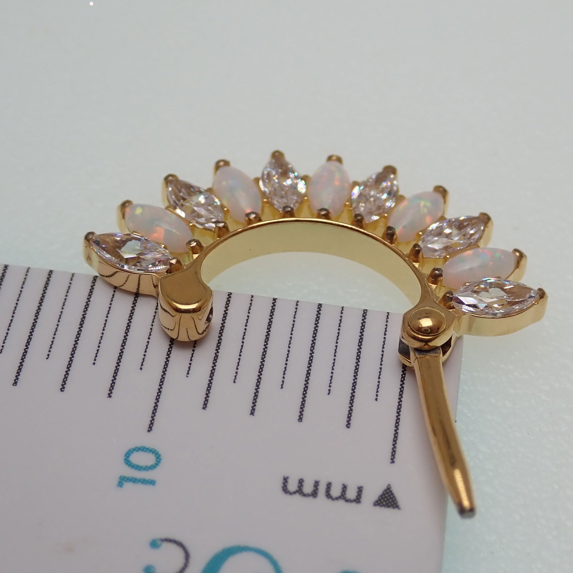 16g PVD titanium 7mm Clicker