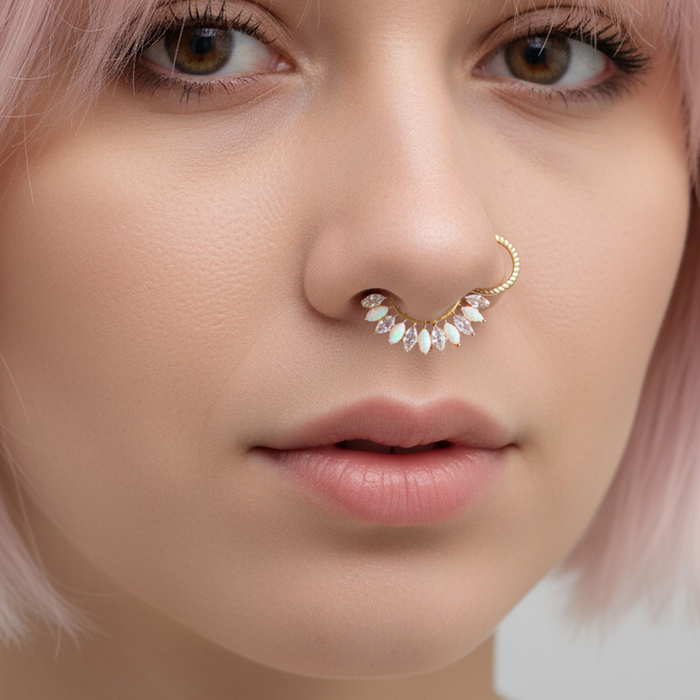 16g PVD titanium 7mm Clicker