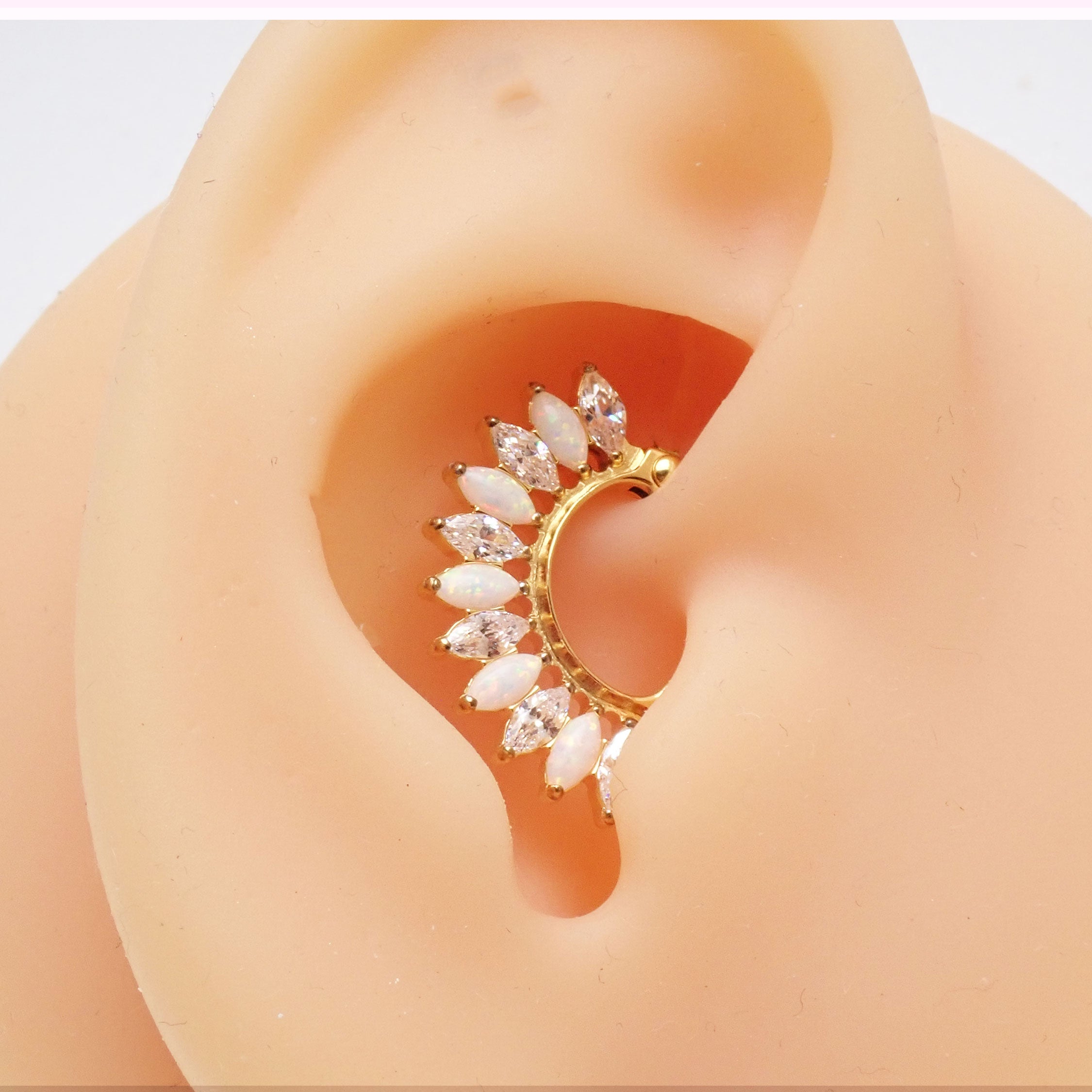 16g PVD titanium 7mm Clicker