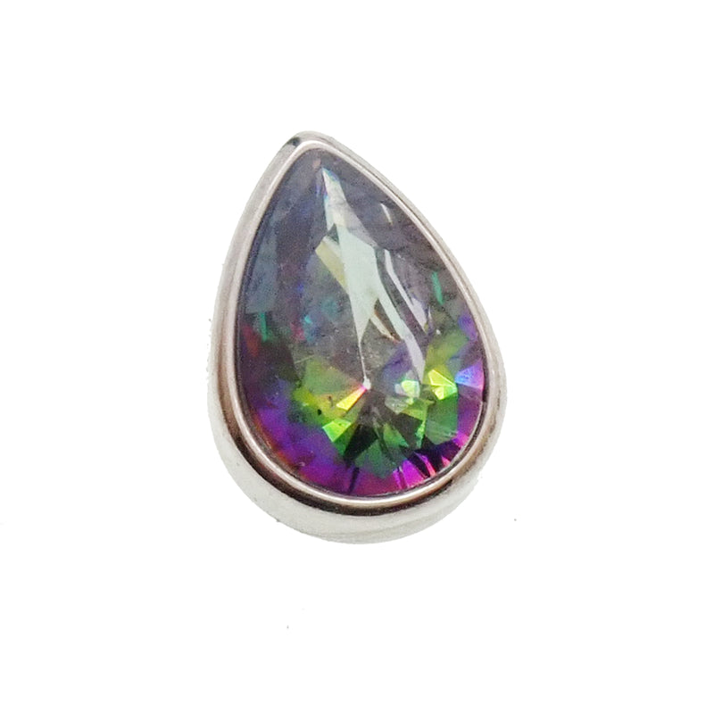 CZ Large Tear Drop  0.9mm