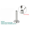 Titanium Internally Threaded/Push Dual Purpose flatback 16g-8mm