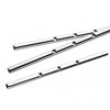 14g Internally Threaded barbell / Triple 16g center holes